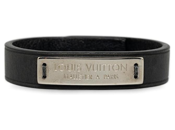 Louis Vuitton Preto Couro  ref.1333607