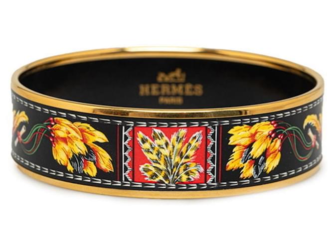 Hermès Hermes Schwarz Vergoldet  ref.1333631