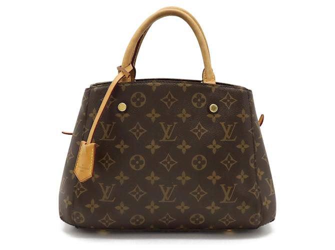 Louis Vuitton Montaigne Brown Cloth  ref.1333688