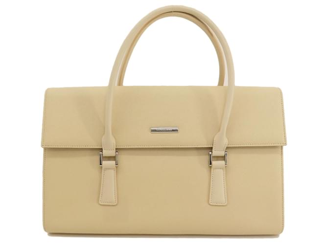 BURBERRY Beige Leather  ref.1333700