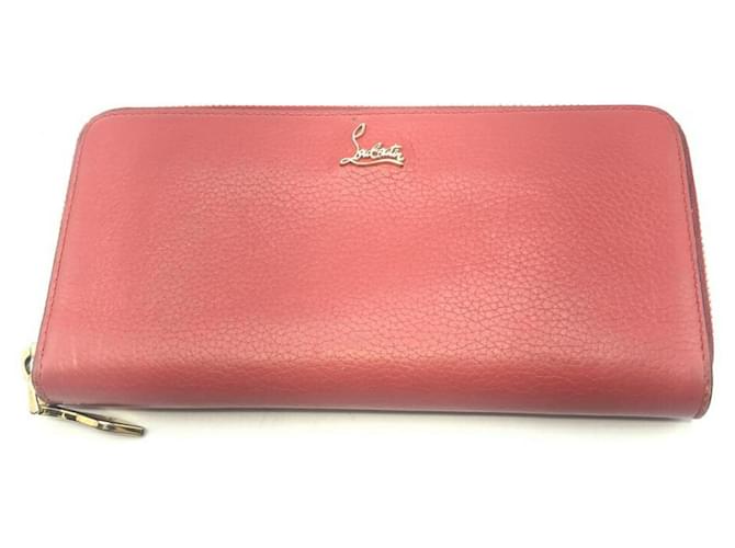 CHRISTIAN LOUBOUTIN Pink Leather  ref.1333737