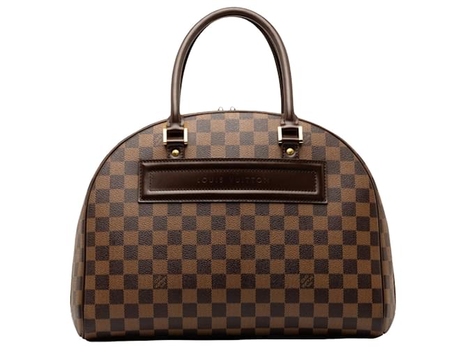 Louis Vuitton Nolita Brown Cloth  ref.1333795