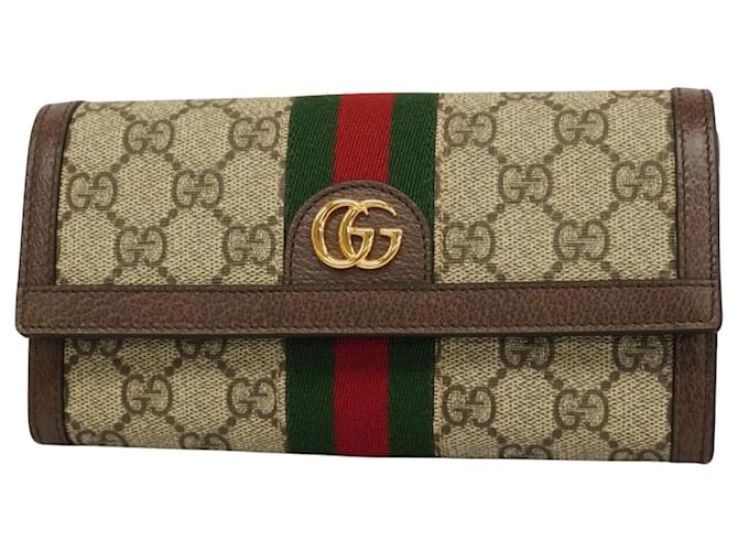 Gucci Ophidia Bege Lona  ref.1333815