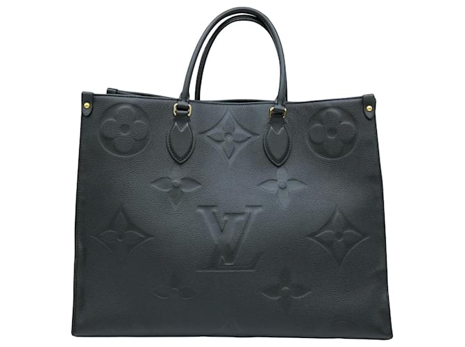 Louis Vuitton Onthego GM Cuir Noir  ref.1333856