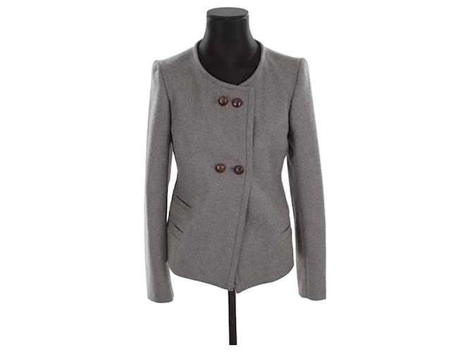 Isabel Marant Wool jacket Grey  ref.1333893