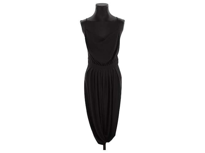 Kenzo Black dress Polyester  ref.1333899