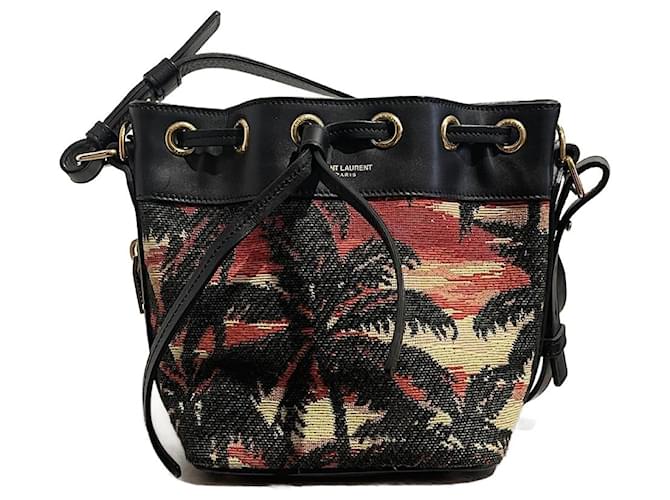 Emmanuelle SAINT LAURENT  Handbags T.  leather Black  ref.1333925
