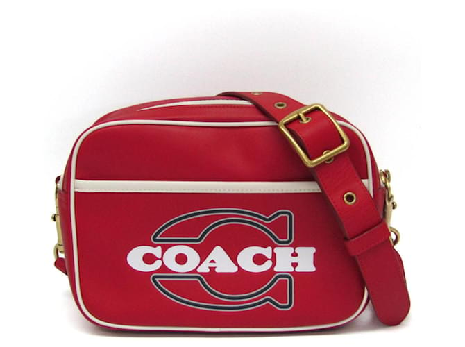 Coach Red Leather  ref.1334133