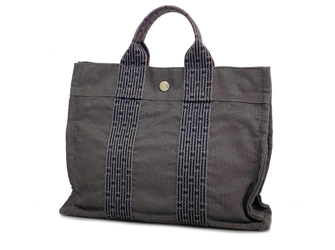 Hermès Tote bag Grey Cloth  ref.1334150