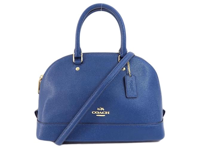 Coach Blue Leather  ref.1334152