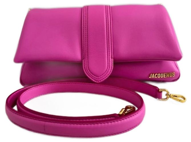 Jacquemus Bolsa de aba acolchoada Bambimou LE CHOUCHOU. Rosa