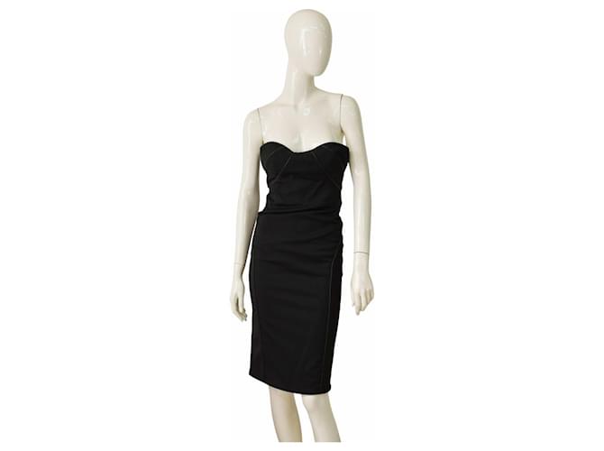 Dsquared2 Dresses Black Wool  ref.1334411