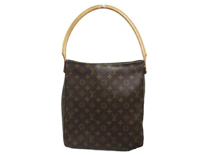 Bolsa de ombro Louis Vuitton Looping GM em lona M51145 em ótimo estado  ref.1334445