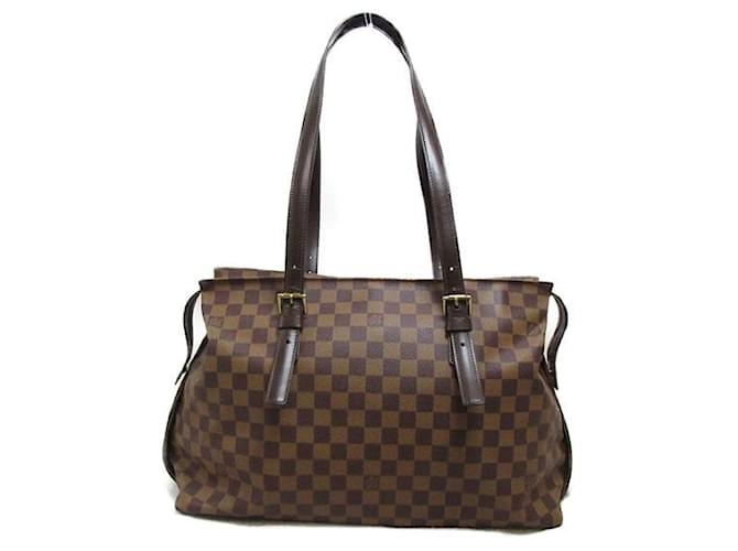 Louis Vuitton Chelsea Tote Bag Canvas Tote Bag N51119 in good condition Cloth  ref.1334473