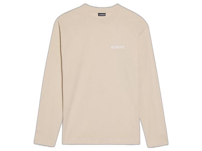 Jacquemus Maglietta a Maniche Lunghe Beige