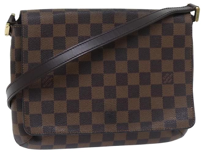 Louis Vuitton Musette Tango Brown Cloth  ref.1334607