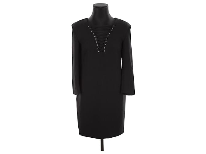 The Kooples Black dress Polyester  ref.1334718