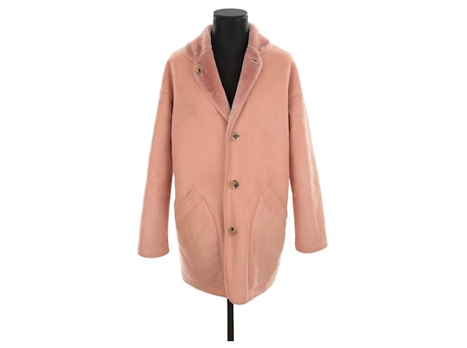 Paul Smith pink coat Polyester  ref.1334731