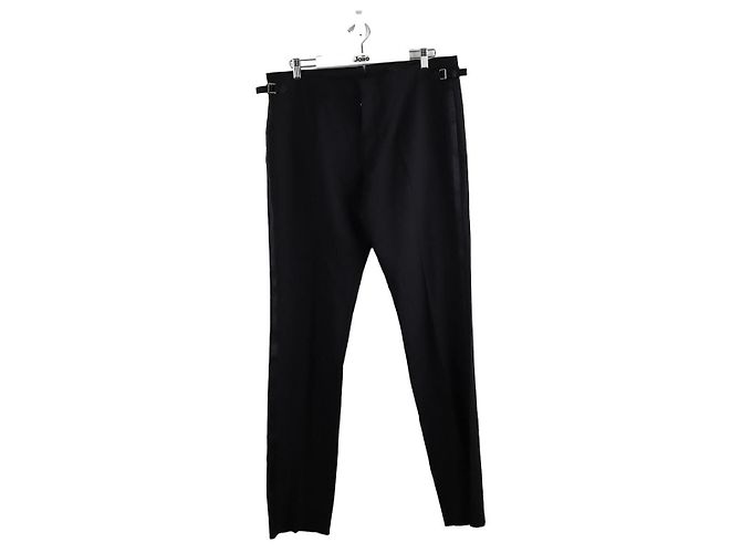 Louis Vuitton wool pants Black