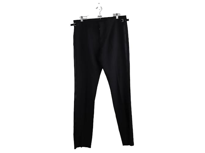 Louis Vuitton wool pants Black  ref.1334751