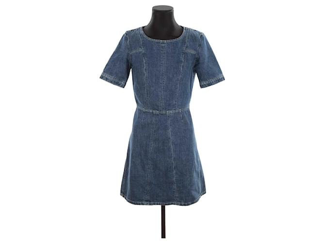 Chloé Cotton dress Blue  ref.1334804