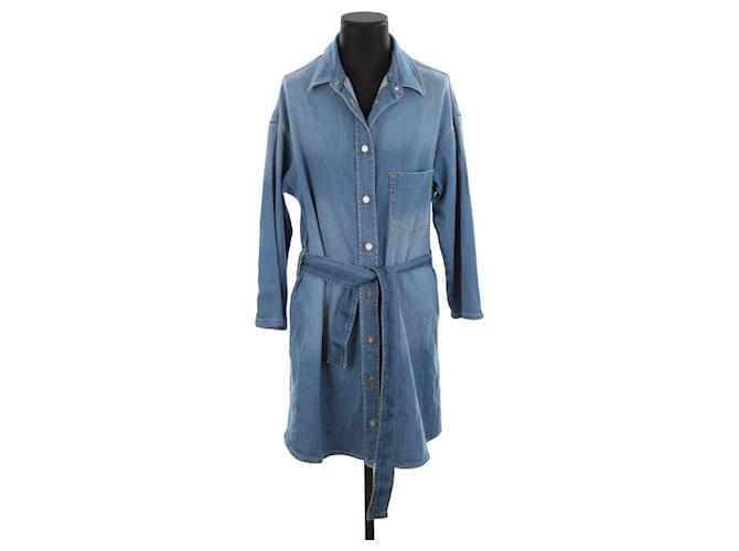 Zadig & Voltaire Cotton dress Blue  ref.1334810