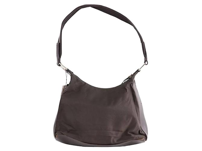 Prada Shoulder handbag Brown Cloth  ref.1334816