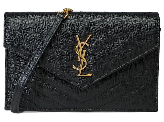 YVES SAINT LAURENT Bag in Black Leather - 101855  ref.1334833