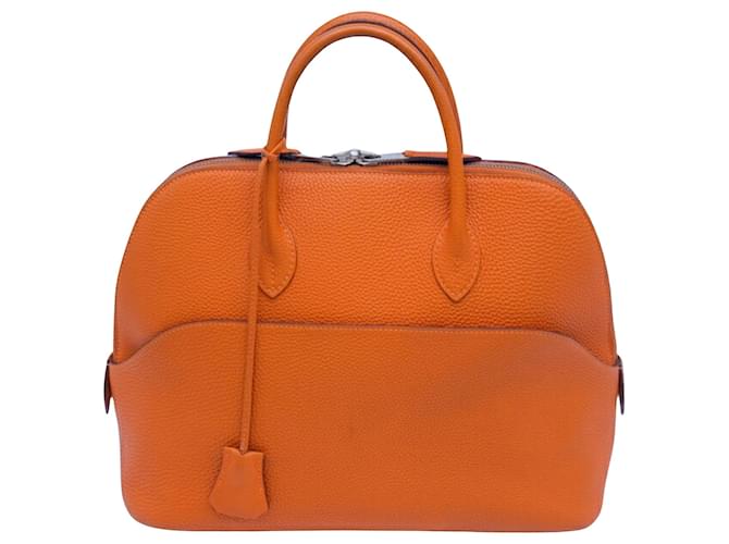 Hermès Hermes Bolide Orange Leder  ref.1334956