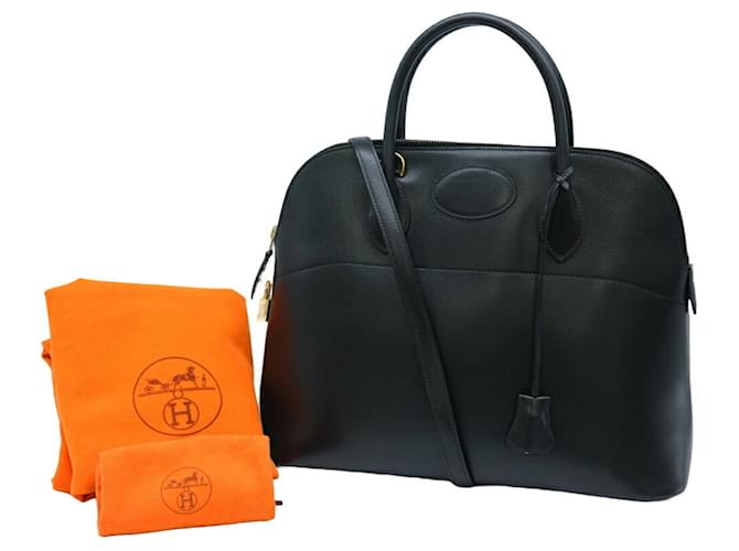 Hermès Hermes Bolide Black Leather  ref.1334967