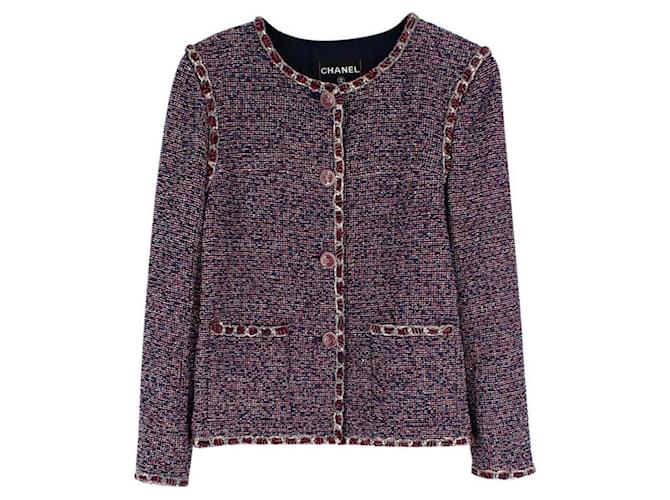 Chanel 9K$ CC Buttons Tweed Jacket Multiple colors  ref.1334972