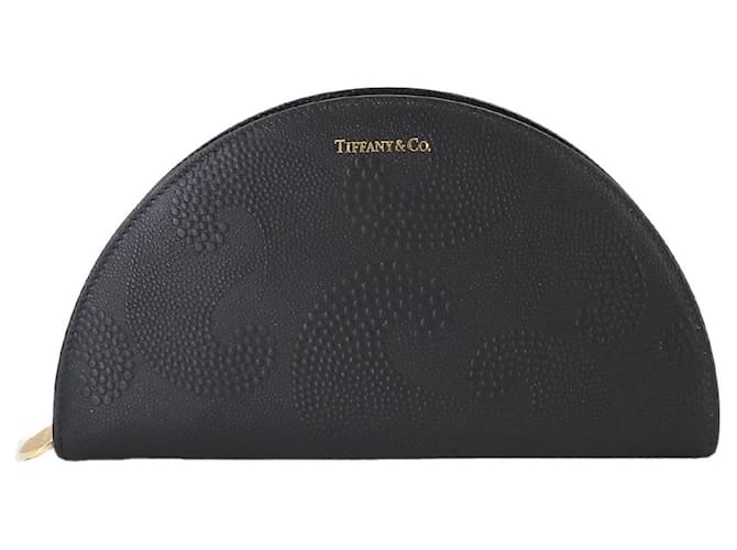 Tiffany & Co - Black Leather  ref.1335032