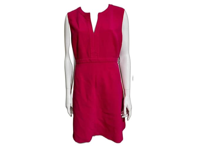 Diane Von Furstenberg Abito in jersey DvF Fleur in fucsia Fuschia Viscosa  ref.1335125