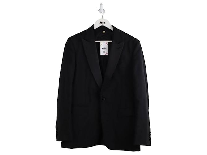Burberry Wool suit Black  ref.1335246