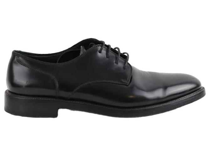 Burberry leather lace-ups Black  ref.1335253