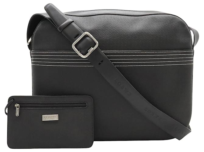 Loewe Anagram Black Cloth  ref.1335377