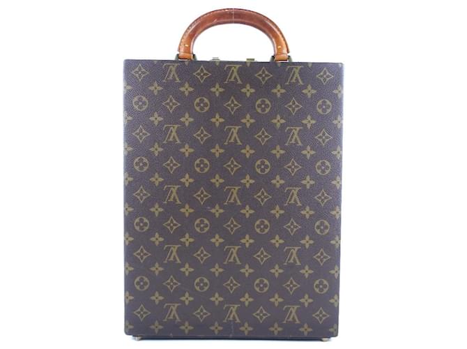 Louis Vuitton Monogram Crusher Attache Case Toile Sac D'affaires M53124 en bon état  ref.1335509