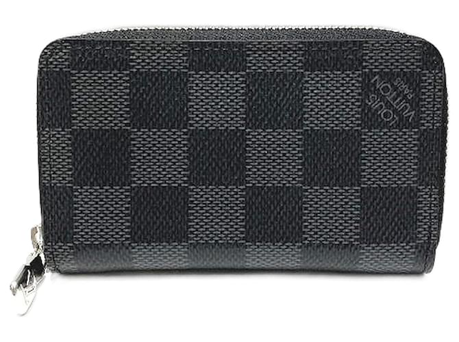 Portamonete Louis Vuitton Zippy Portamonete in tela N63076 in buone condizioni  ref.1335550