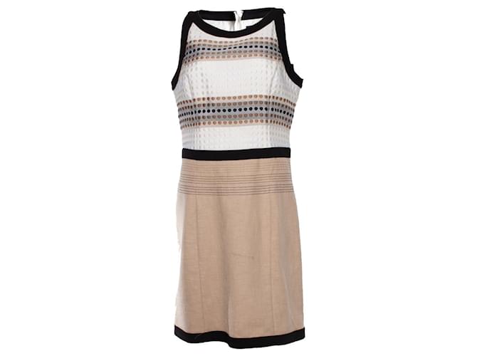 Autre Marque Caroline Biss, Sleeveless dress with dotted pattern Multiple colors Polyester  ref.1335904