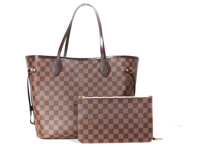 Neverfull LOUIS VUITTON  Handbags T.  leather Brown  ref.1335935