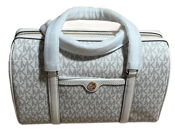 Michael Kors Reisetasche Weiß Vanille