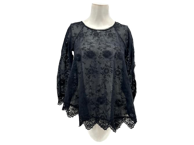 ISABEL MARANT ETOILE  Tops T.0-5 0 cotton Black  ref.1336035