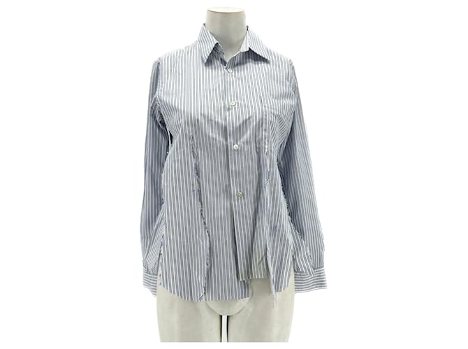 T-shirt COMME DES GARCONS.International S Coton Bleu  ref.1336044