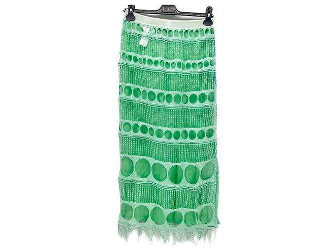 Saias Loewe T.FR 36 Algodão Verde