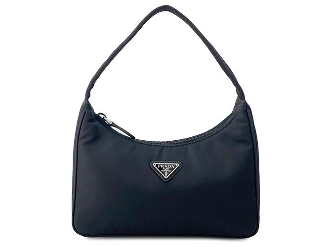 Prada Black Tessuto Re-Edition 2000 Shoulder Bag