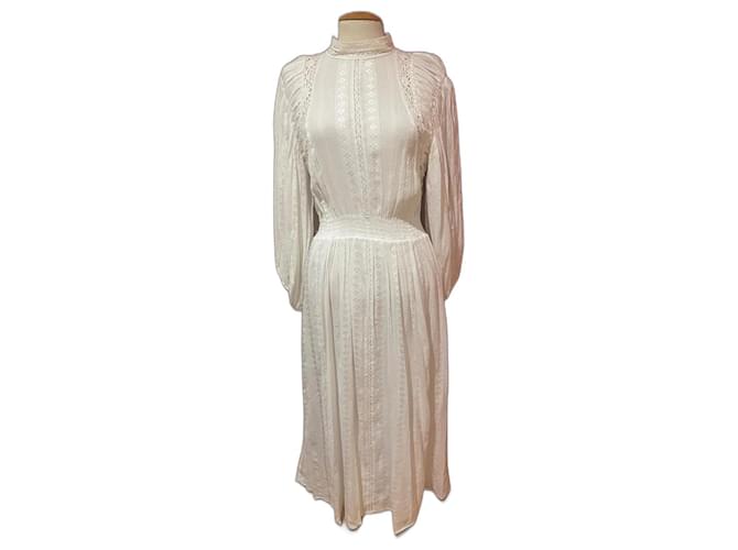 Isabel Marant Etoile Vestiti Bianco Cotone Viscosa  ref.1336292