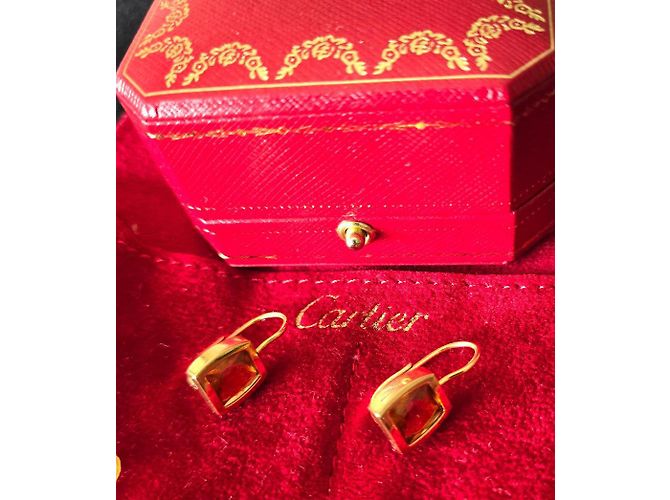 Orecchini Cartier La Dona Giallo