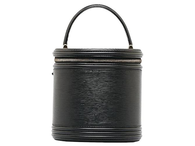 Louis Vuitton Epi Cannes Handbag M48032 Black Leather  ref.1336403