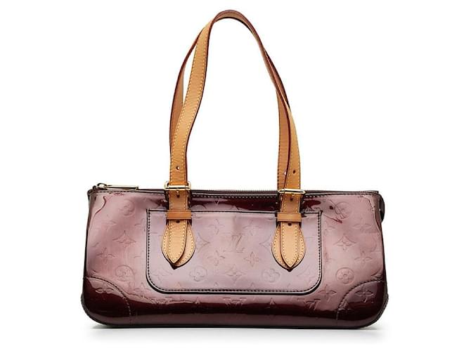 Louis Vuitton Bolsa de ombro esmaltada Rosewood Avenue M93510 em boa condição Esmalte  ref.1336423