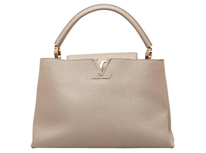 Louis Vuitton Capucines MM Leather Handbag M42253 in excellent condition  ref.1336425
